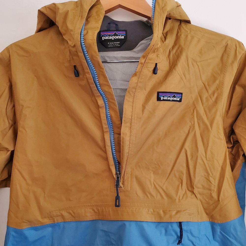 PATAGONIA | Torrentshell Overhead Quarter Zip Front Pocket Jacket (Size S) - Picture 3 of 7